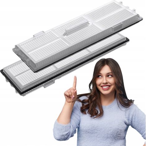 Filtre HEPA lavable pour aspirateur Roborock S7, S8. Ensemble original de 2 pièces. (1/5)