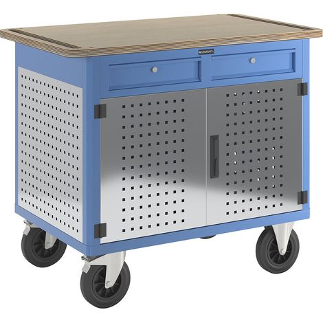 eurokraft pro, Chariot de montage, force 300 kg, L x l x h (1/5)