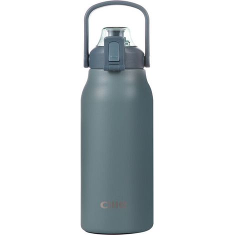 1,3-Liter-Sport-Trinkflasche, BPA-frei, auslaufsicher, für Erwachsene und Kinder, Fitness, Laufen und Trinken – Blau (1/3)