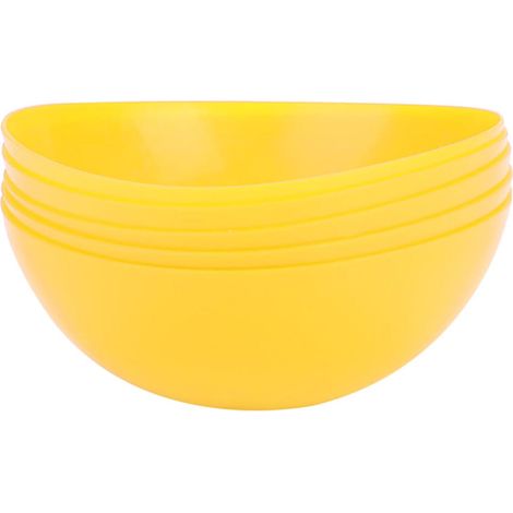 Lot de 5 cônes d'entraînement de football, barrières de football, porte-marqueurs en plastique (jaune) (1/5)