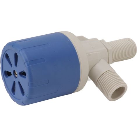 Vanne de regulation de niveau d'eau automatique avec flotteur filetage male G1/2 pour bac a eau incubateur tour reservoir piscine abreuvoir betail entree haute (1/5)