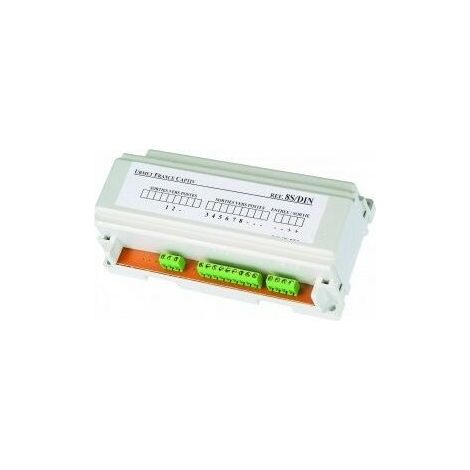 Boite plastique fix din 8s - URMET 8S/DIN (1/4)