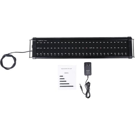 Éclairage LED à spectre complet 24h/24 et 7j/7 pour aquarium, lampe de croissance pour plantes aquatiques, étanche IP68, prise US C (1/5)