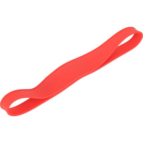 Haarschneidehilfe, gebogene, weiche Silikon-Nacken-Trimmschablone für DIY-Haarschnitte zu Hause, Rot (1/5)