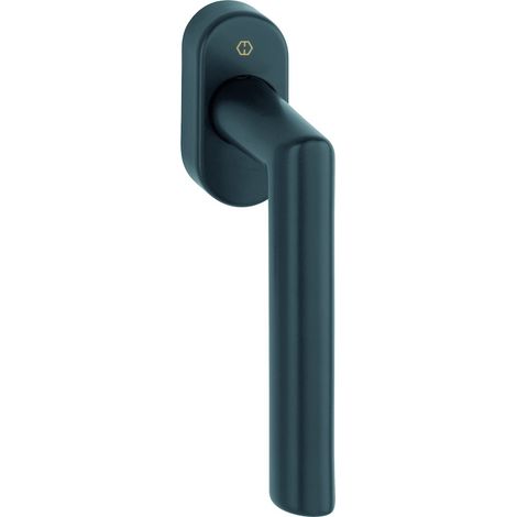 HOPPE® Fenstergriff Amsterdam 0400/US956, mit Schrauben, Aluminium, schwarz matt (1/3)
