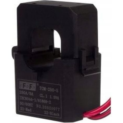 Transformateur de courant ff tom-200-5 200/5A 1,5 VA