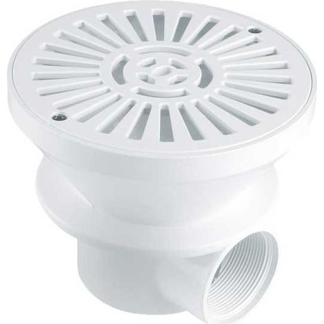 Astral – Bonde de fond Ø180 mm ABS pour piscine béton – Corps traité anti-UV – Débit 13 m³/h – Vitesse d'aspiration 1,5 m/s (1/5)