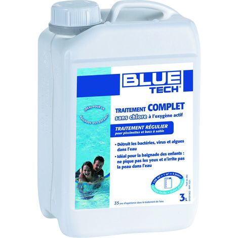 Blue Tech BL520007 Traitement Complétant Chlore pour Piscine 3 L…