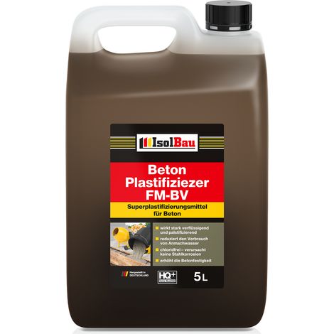 Plastificante para hormigón IsolBau FM-BV 5L (1/5)