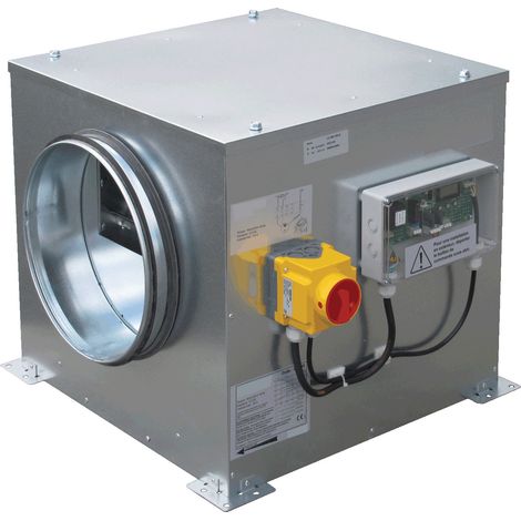 Caisson Ecowatt iso 25 mm régulée 1800 m3/h D 315 mm inter prox dépressostat S&P 245232