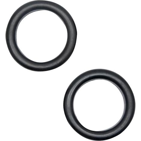 Universal Mount Exhaust Rubber Sleeve Halter ring système d'échappement joint torique 50mm, joint torique 50mm i.d Exhaust Rubber Mount support de montage universel avant noir (1/5)