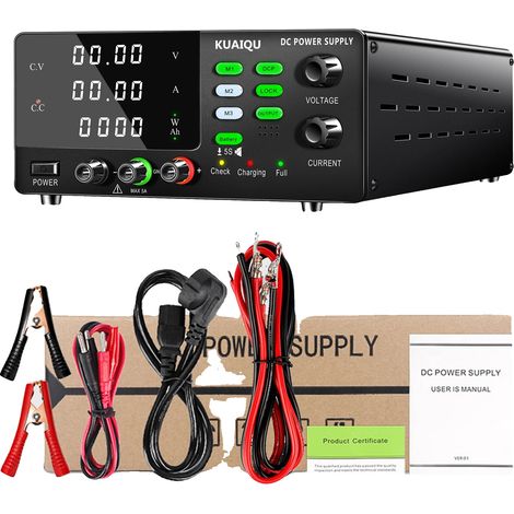 Fuente de alimentación de CC, voltaje ajustable, capacidad de carga rápida, R-SPSxxC, enchufe europeo 220V, 60V 10A 600W (1/2)