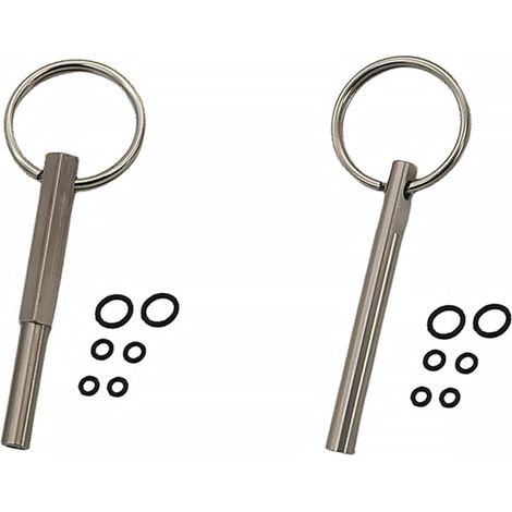 2 Pcs Tournevis Ovale pour Nespresso, Clé à Tête Ovale, Clé à Tête Ovale pour Machine à Café avec 12 Anneaux en Caoutchouc, pour Outils de Réparation de Machine à Café (1/5)