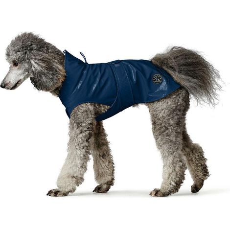 Hunter Milford Regenmantel blau für Hunde