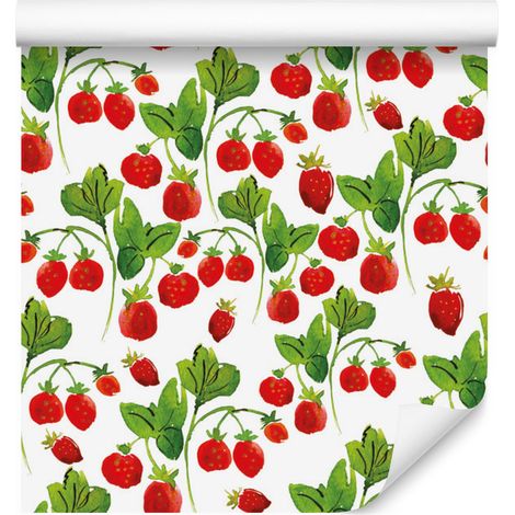 Papel pintado de frutas para salón y dormitorio, 50x1000 cm. (1/5)