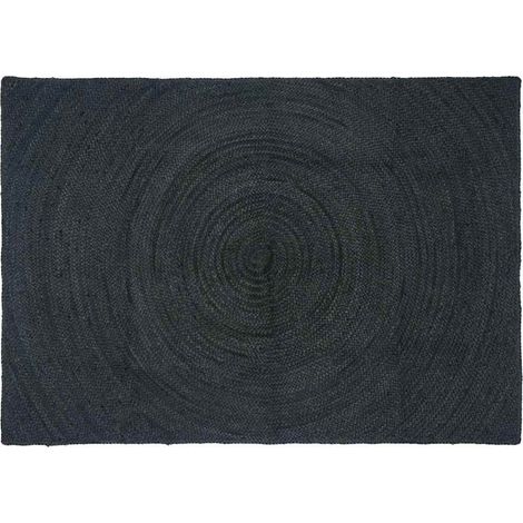 Area Rugs Dark Grey 120 x 170 cm Jute vidaXL