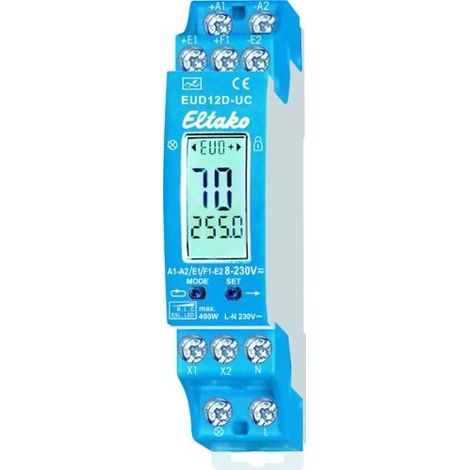 Eltako EUD12D-UC Regulador Azul 400W 8-230V
