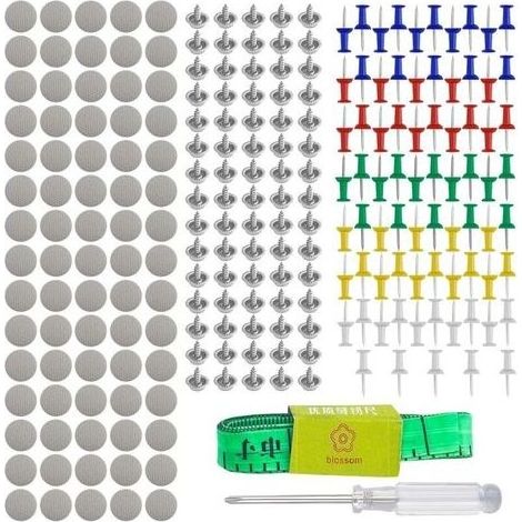 65PCS Ciel of Roof Car Universal Buttons of Tools of Repair, Roof of Car Loop Fixed of Roof, Repair the Roof of Any Car for Rivets Kit of Buttons (1/5)