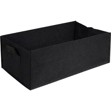 Sacchetti in tessuto non tessuto antistrappo - Neri 40x30x20cm