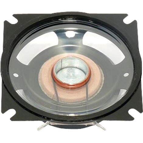 Visaton SL87 WPM Breitbandlautsprecher wasserdicht 8 cm (3,3") 4 Ohm mit transparentem Kunststoffkonus (1/5)