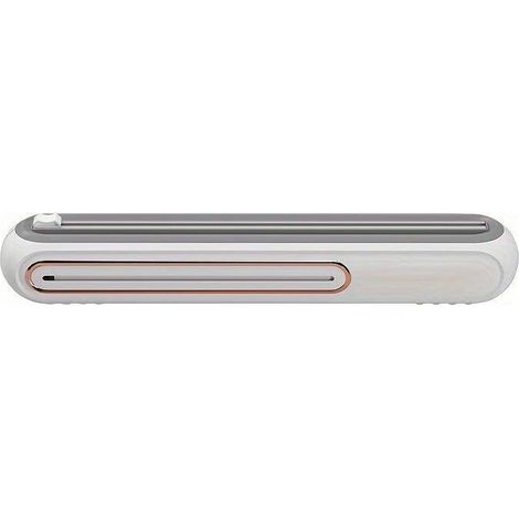 Frischhaltefolienschneider mit Magnetverschluss, lebensmittelechte Einweg-Schneidebox für Frischhaltefolie, für Küchenarbeitsplatte, Wand, Schublade und Schrank