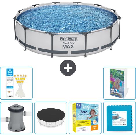 Bestway Steel Pro MAX Rund - 366x76 cm - 7-teilig S276
