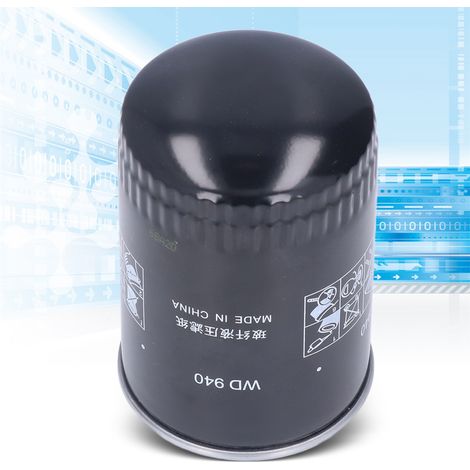 Le filtre à huile pour compresseur d'air à vis WD940 convient aux modèles 11-15KW/15-20HP. (1/5)