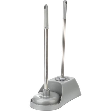 Toilet Brush for Cleaning and Powerful Unclogging with Long
