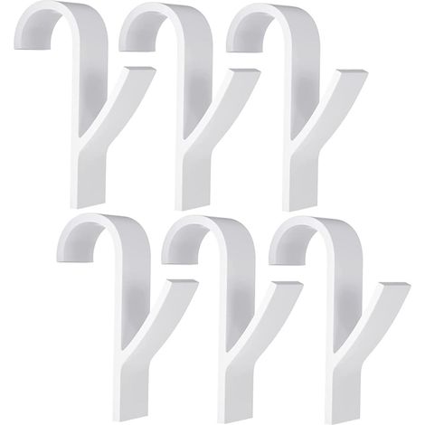 6er-Pack Handtuchhalter für Badezimmerheizkörper - 6er-Pack Handtuchhalter für Badezimmerheizkörper (1/5)