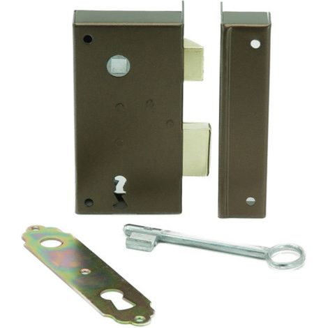 Cerradura sobreponer 47 A - 60 mm - Izquierda