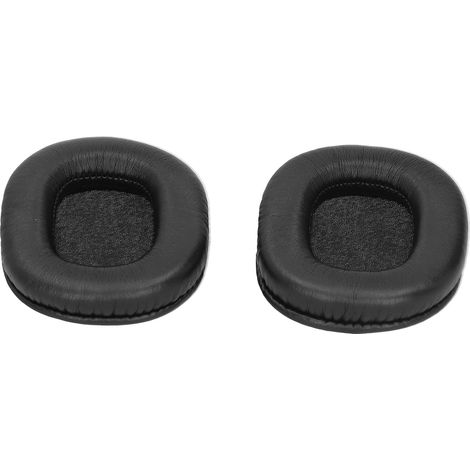 Schwarze Ersatz-Ohrpolster für Audio-Technica M50, M50S, M20, M30, M40, ATH-SX1 Kopfhörer (1/5)