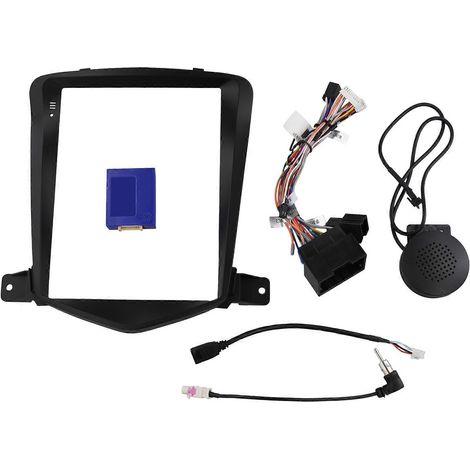 Cadre de panneau multimédia pour Chevrolet Cruze J300 (2009-2014) avec faisceau de câbles pour autoradio Android 9 pouces. (1/5)