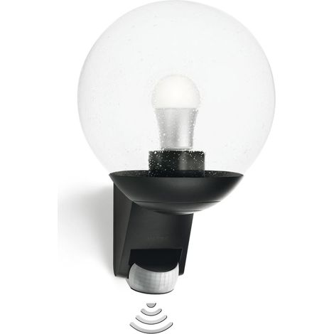 Steinel L 585 Applique Murale Esterno Nera con Sensore di Movimento (1/2)