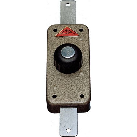 220P-02 - Serratura Verticale per Serramenti in Legno con Pomolo senza Aste - 146x66 mm