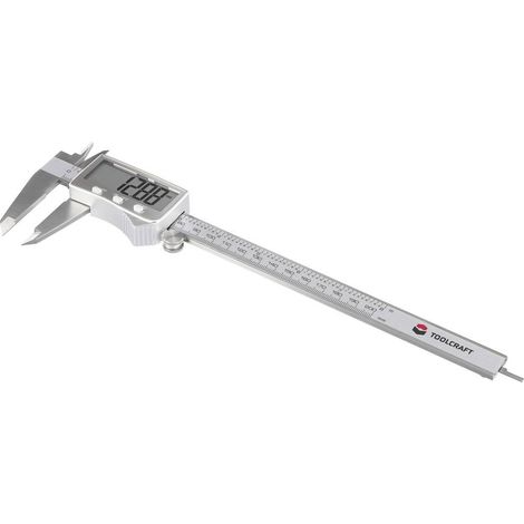 TOOLCRAFT TO-10668726 Calibro digitale 200 mm (1/5)