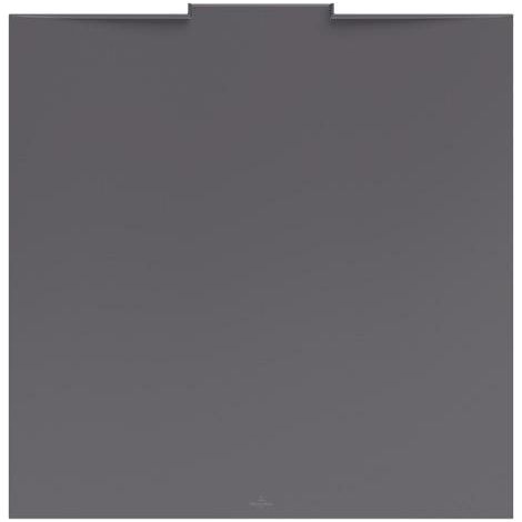 Vasque de douche VB Wallway 1000x1000x30mm, quadratique, encastrée, anthracite
