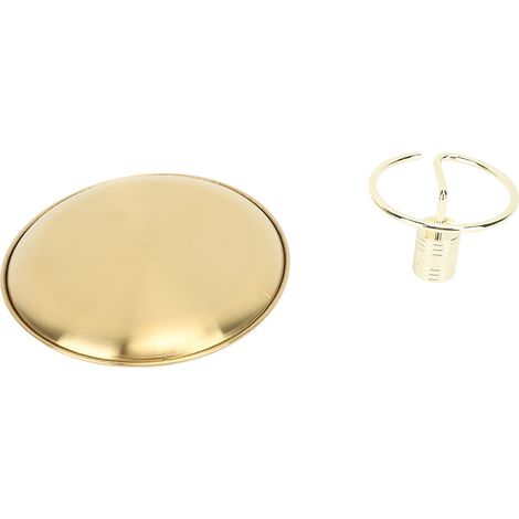 Support de rangement pour bâtonnets Moxa en acier inoxydable, rond, stable et compact, pour la moxibustion à domicile (or). (1/5)
