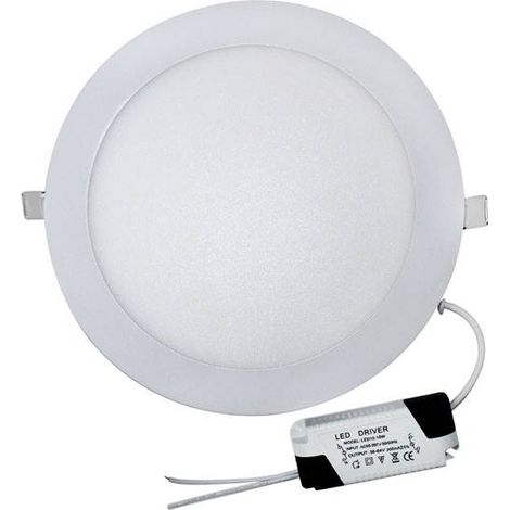Downlight LED Redondo Extraplano 18W-6000ºK (blanco)