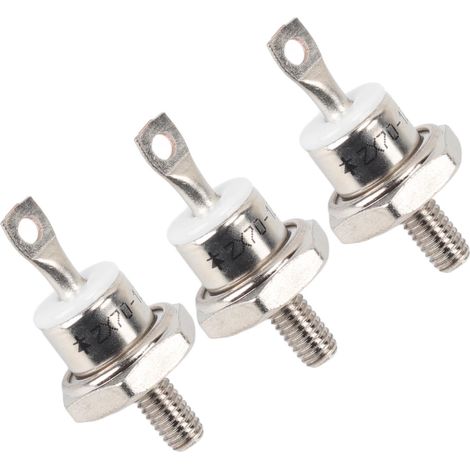 Lot de 3 diodes redresseuses de remplacement pour générateur diesel ZX70 12 70A (pièces de rechange pour moteur diesel). (1/5)
