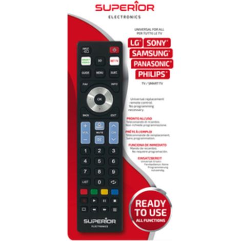 TELECOMANDO TV SUPERIOR UNIVERSALE 5 MARCHI