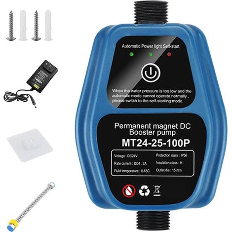 Accessoire de commutation de mode manuel/automatique avec protection contre le fonctionnement à sec pour pompe à eau chaude, compatible avec les systèmes de tuyauterie résidentiels et commerciaux, dis (1/5)