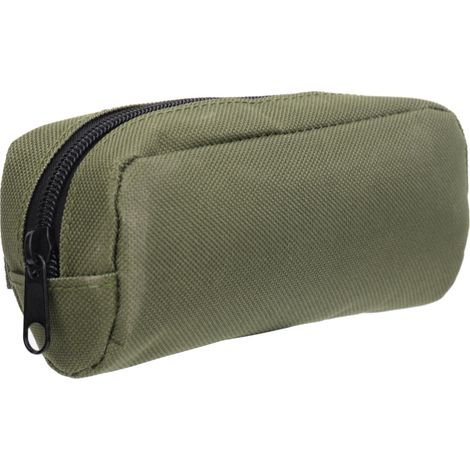 Ortviai Étui à lunettes tactique portable étanche et anti-chocs en nylon 600D pour lunettes de protection – Vert militaire, 17 x 7,5 x 6 cm (1/5)
