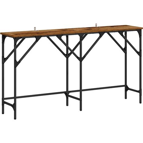Maison Exclusive - Table console Bois Ancien 140 x 29 x 75 cm Bois d'ingénierie