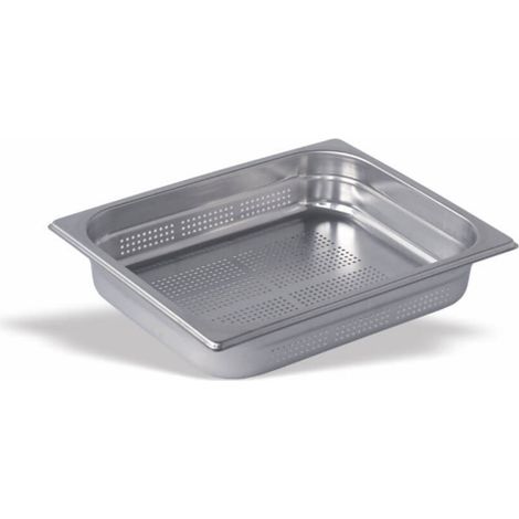 Bac Gastro Inox GN 1/2 Perforé - P 100 mm - Pujadas