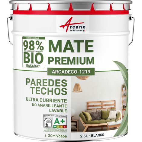 Pintura mate para paredes y techos interiores - ARCADECO - 1219 (1/2)