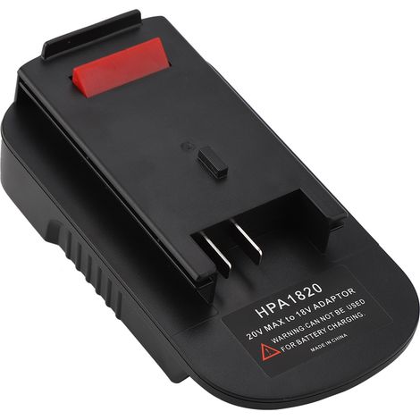 20V-Akkuadapter für Black & Decker HPA 20V-Werkzeuge. Akkukonverter. - 20V-Akkuadapter für Black & Decker HPA 20V-Werkzeuge. Akkukonverter.