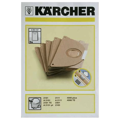 SACHET DE SACS ASPIRATEUR ( X5 ) POUR PIECES ASPIRATEUR NETTOYEUR PETIT ELECTROMENAGER - 69041670
