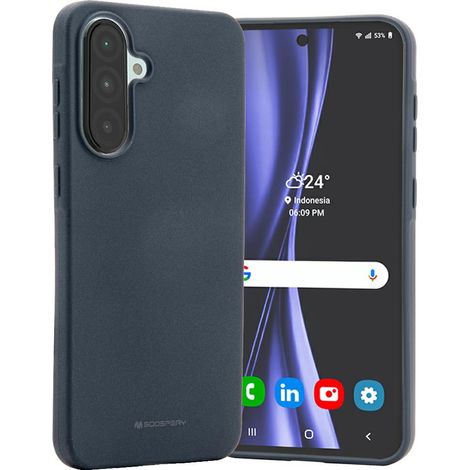 Étui souple Mercury pour Samsung Galaxy A36 bleu marine (1/5)