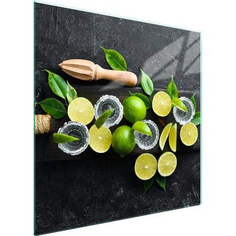 Piastra protettiva in vetro per piano cottura 50x52 Frutta (1/5)