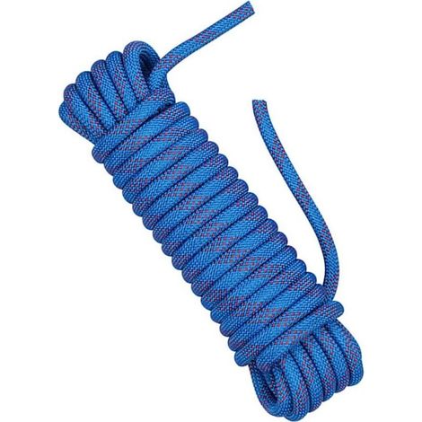 Aougo – Corde d'escalade 10m 10mm – Fibres de polyester – Résistance à l'abrasion – Imperméable et séchage rapide – Force de traction 20 kN (1/5)